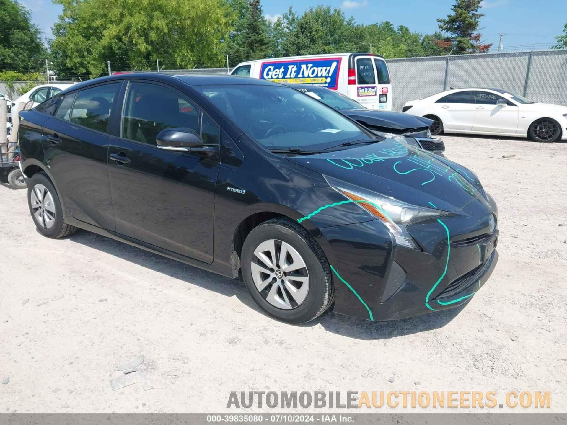 JTDKARFU3G3502708 TOYOTA PRIUS 2016