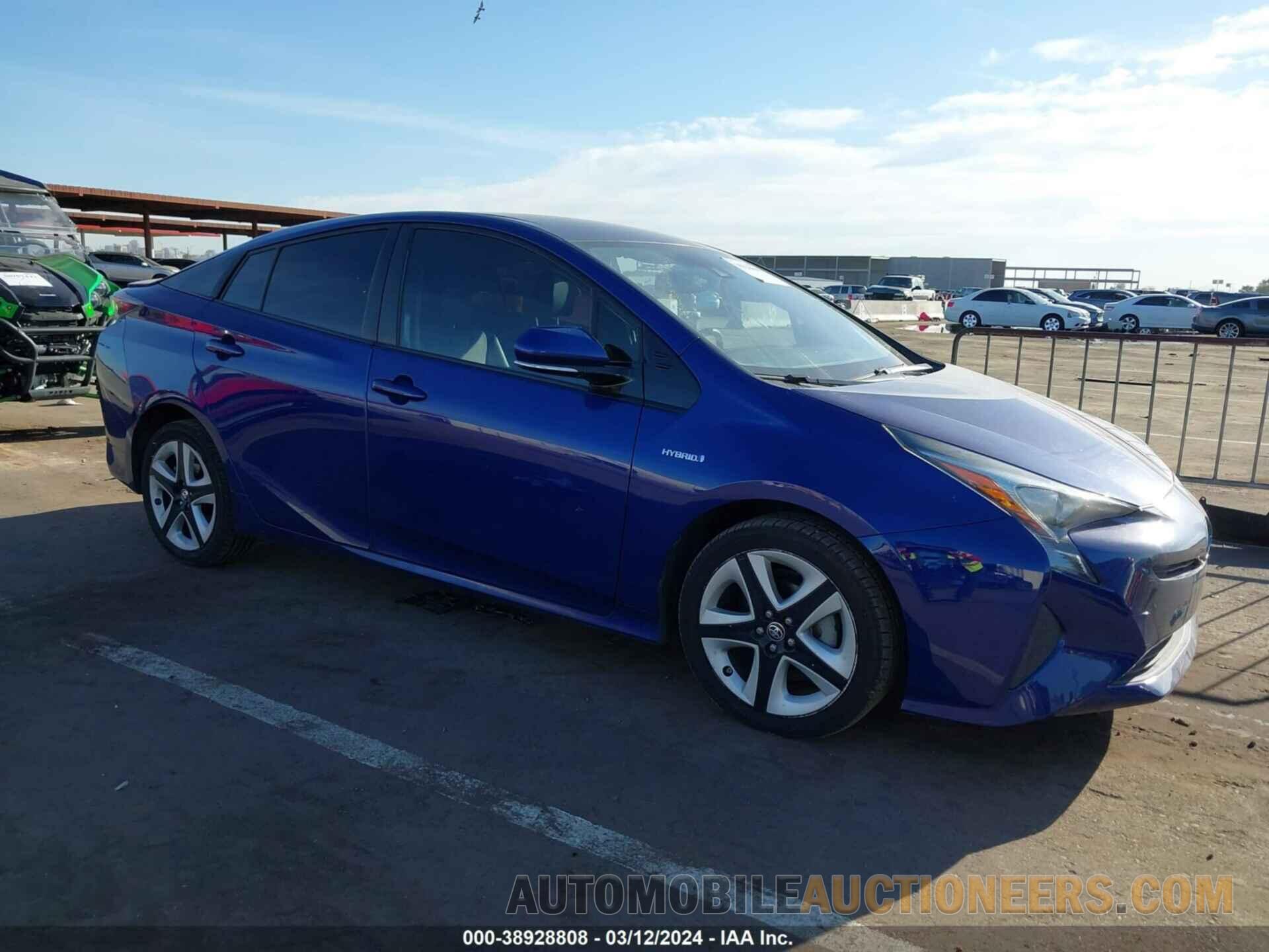 JTDKARFU3G3503504 TOYOTA PRIUS 2016