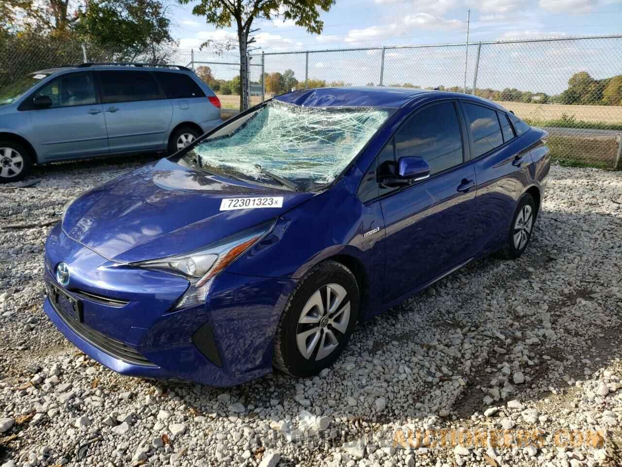 JTDKARFU3G3504040 TOYOTA PRIUS 2016