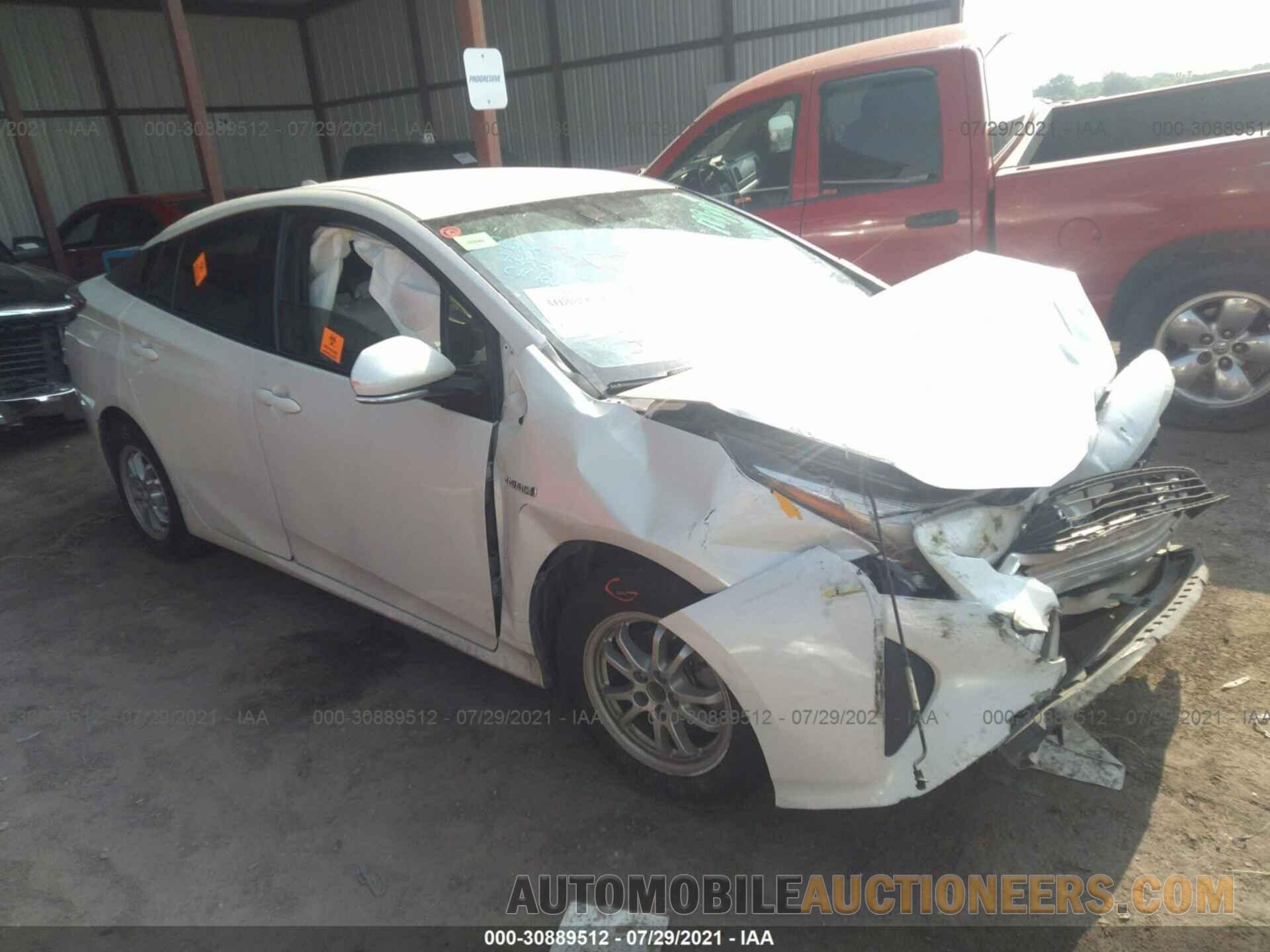 JTDKARFU3G3507648 TOYOTA PRIUS 2016