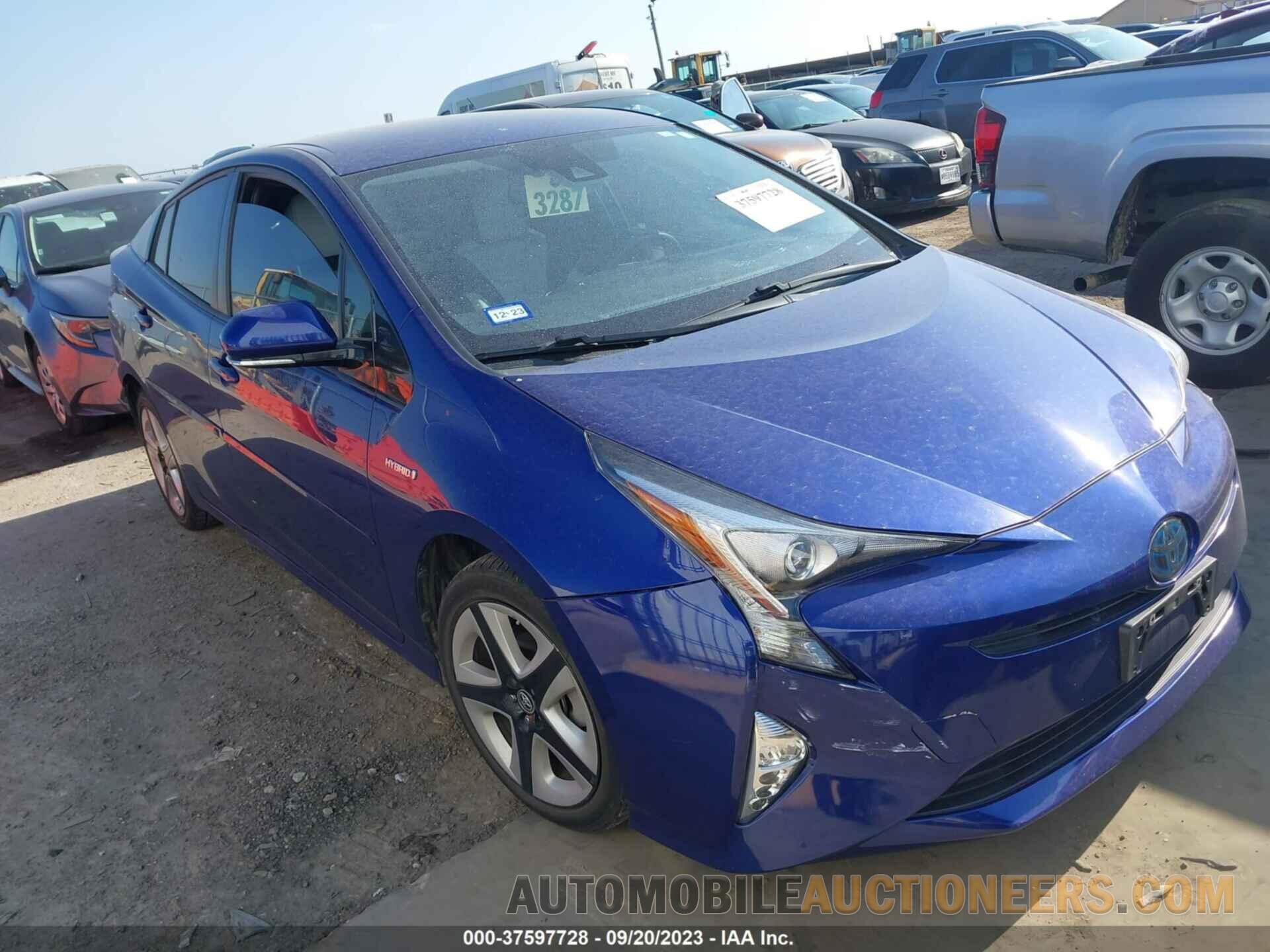 JTDKARFU3G3510923 TOYOTA PRIUS 2016