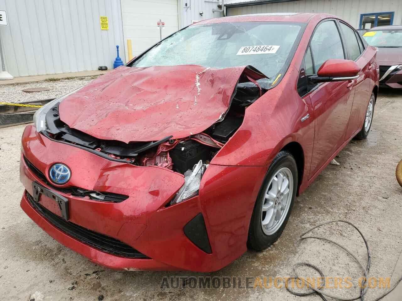 JTDKARFU3G3521937 TOYOTA PRIUS 2016