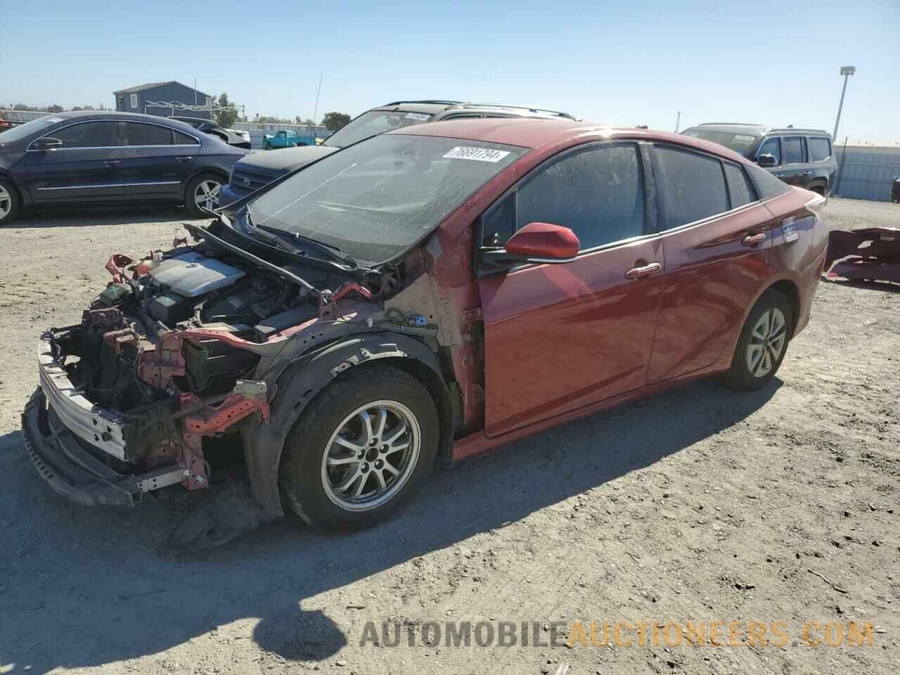 JTDKARFU3G3525776 TOYOTA PRIUS 2016