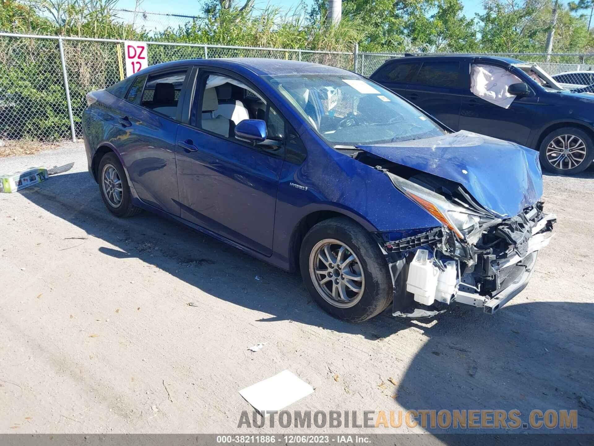 JTDKARFU3G3526989 TOYOTA PRIUS 2016