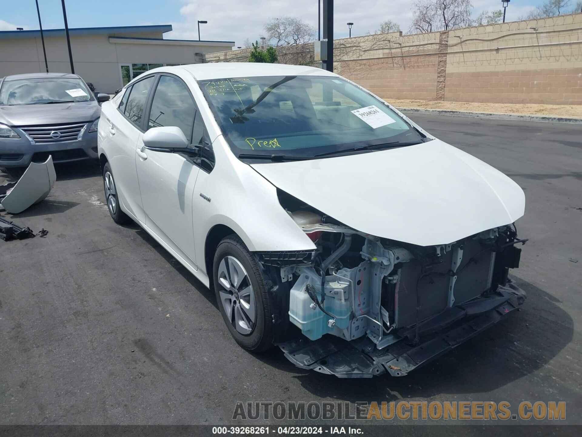 JTDKARFU3G3527639 TOYOTA PRIUS 2016