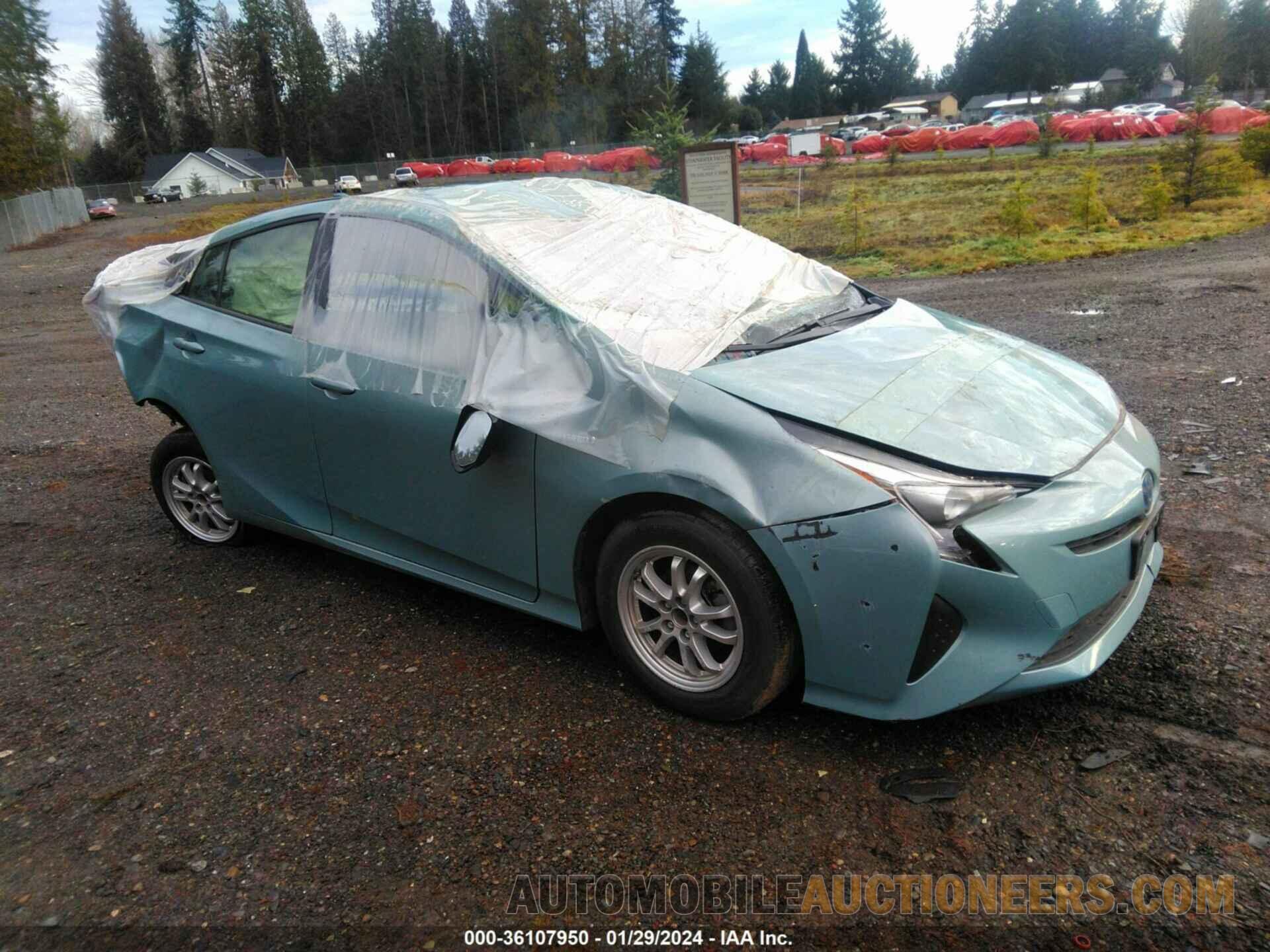 JTDKARFU3H3037462 TOYOTA PRIUS 2017