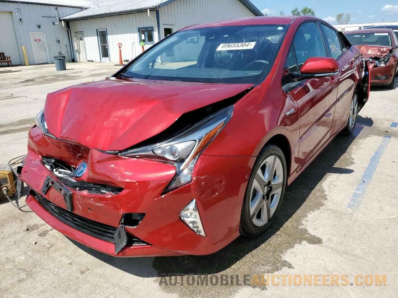 JTDKARFU3H3527996 TOYOTA PRIUS 2017