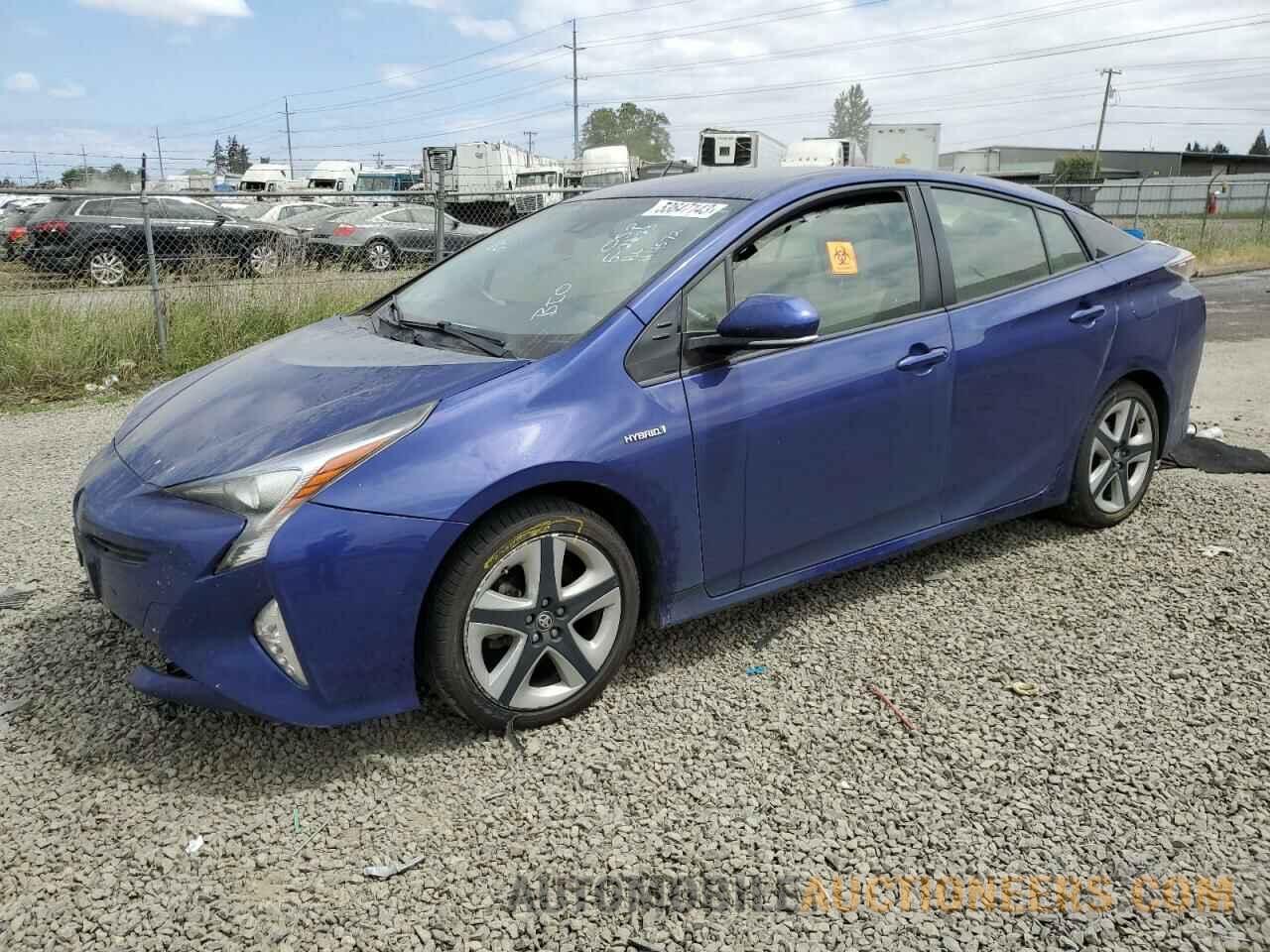 JTDKARFU3H3529151 TOYOTA PRIUS 2017