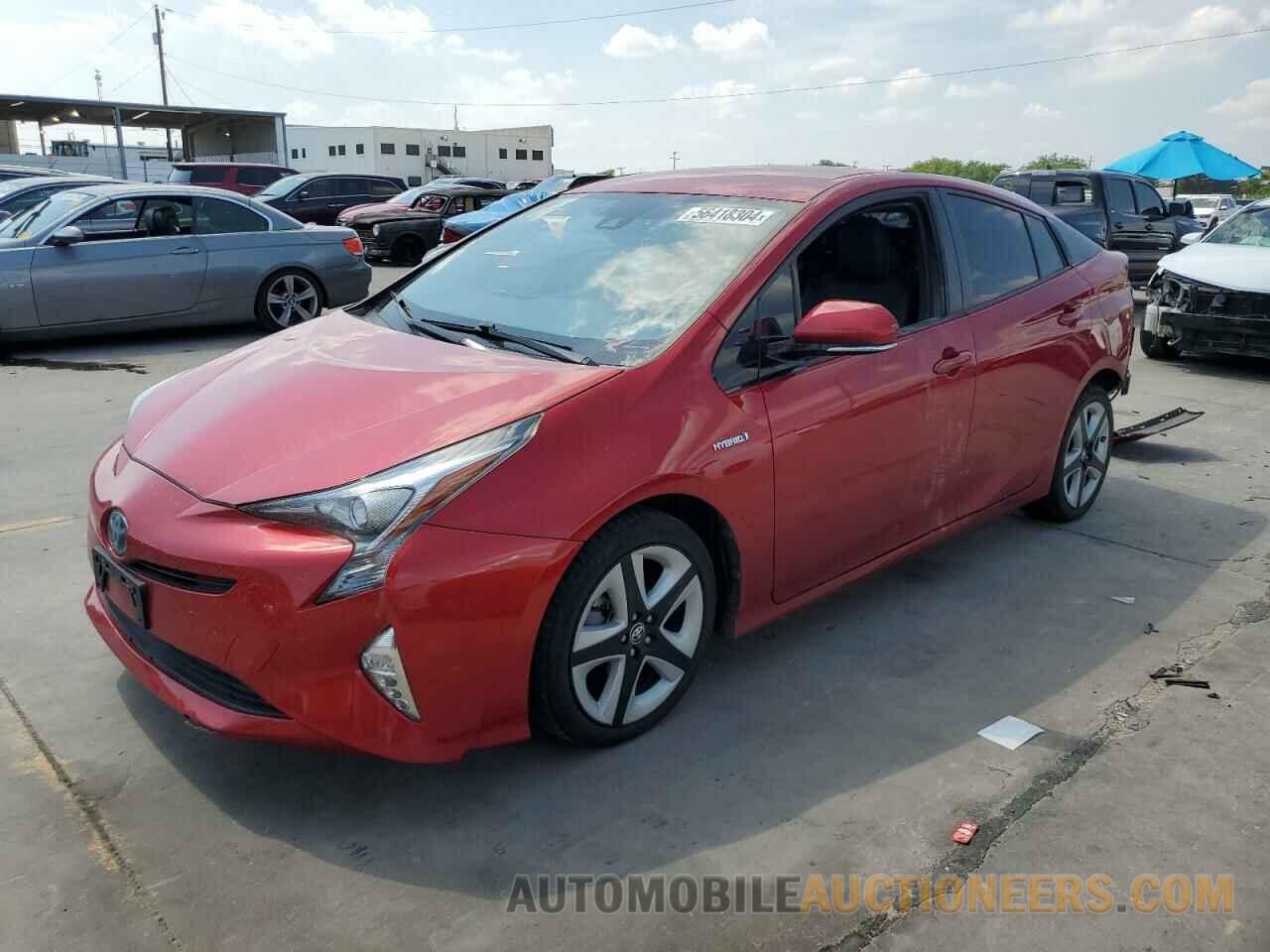 JTDKARFU3H3533877 TOYOTA PRIUS 2017