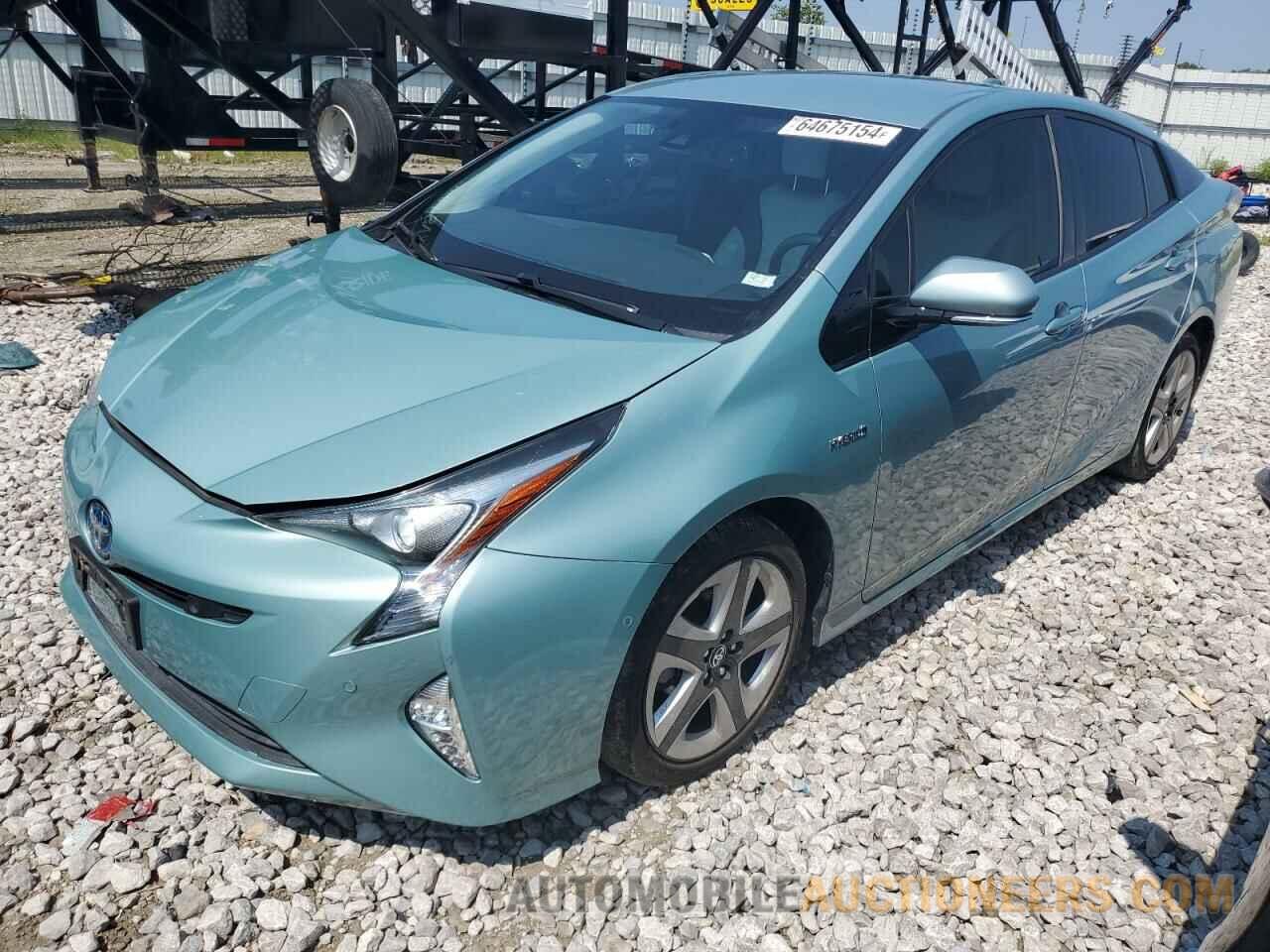 JTDKARFU3H3534074 TOYOTA PRIUS 2017