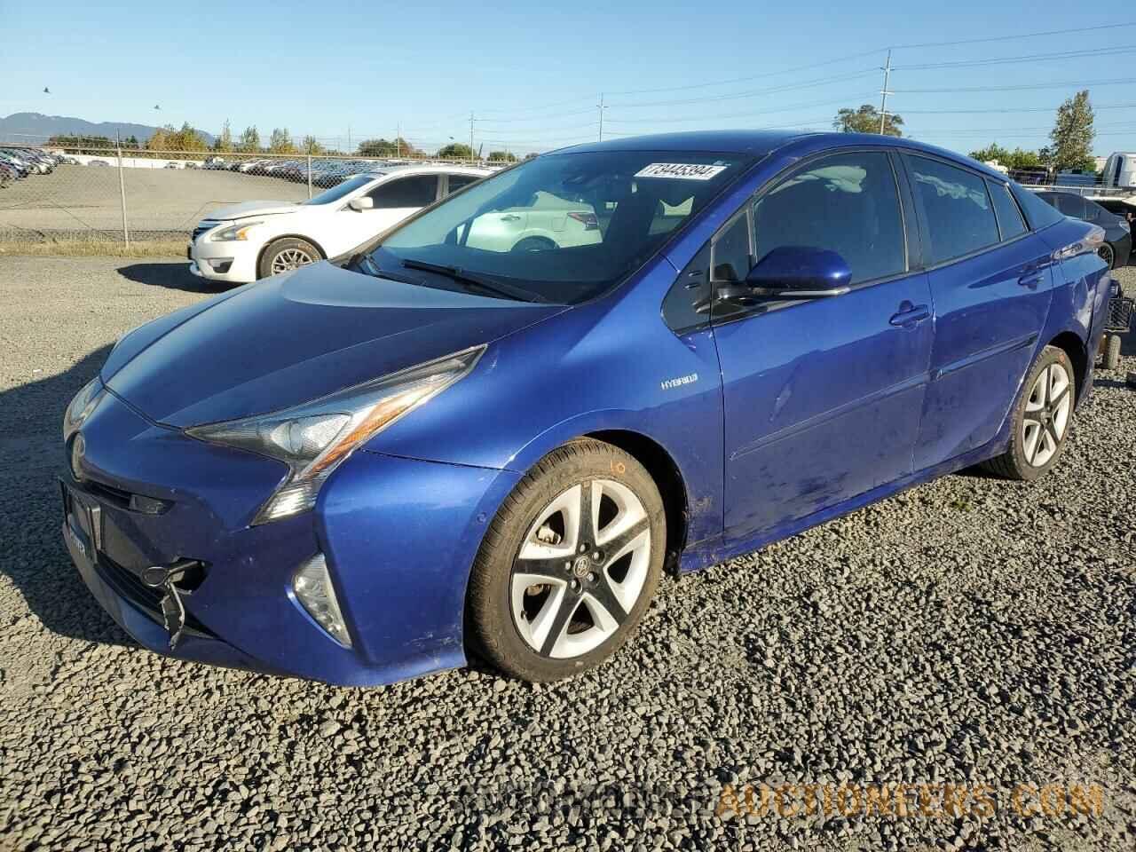 JTDKARFU3H3534172 TOYOTA PRIUS 2017