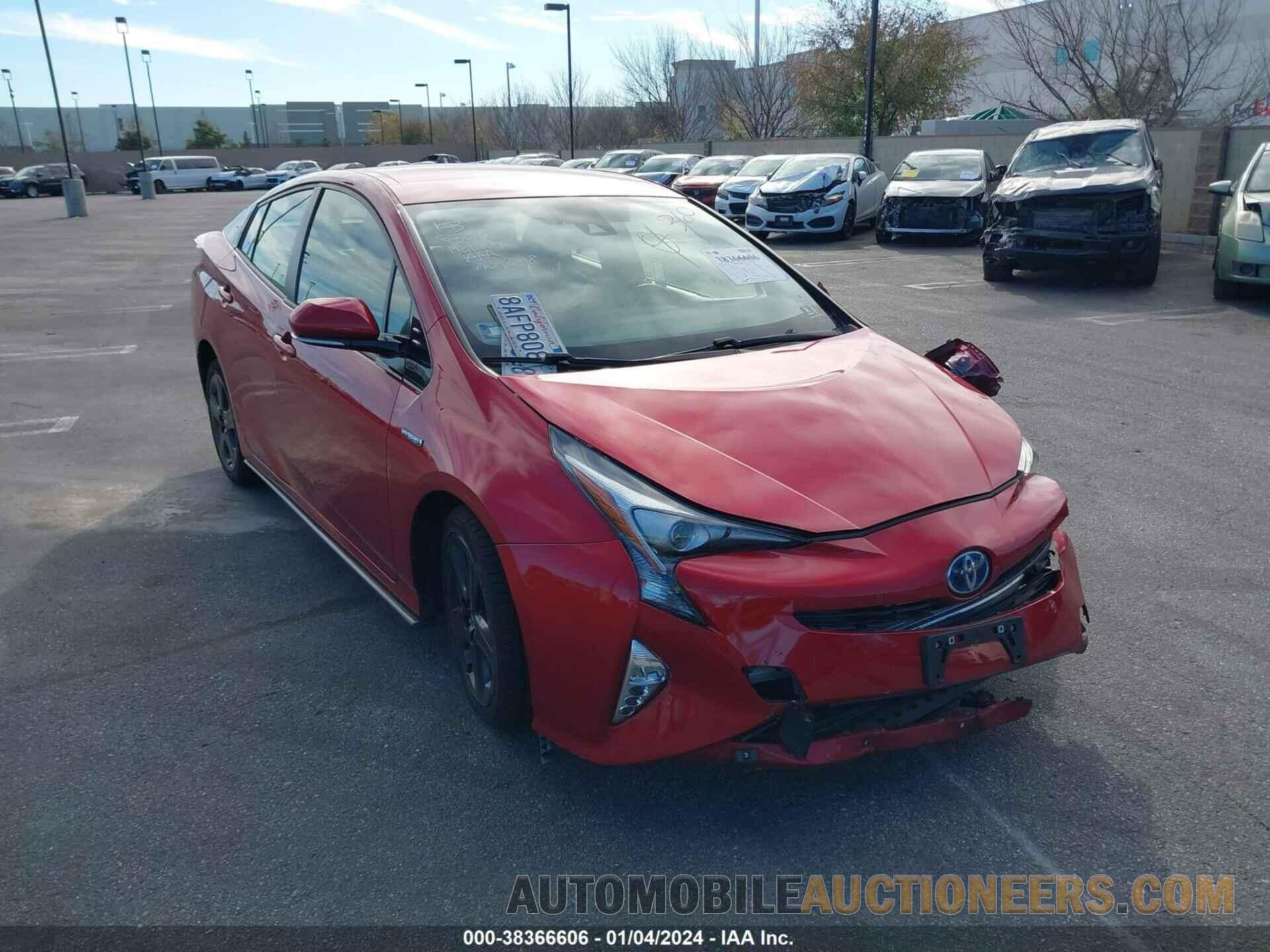 JTDKARFU3H3536598 TOYOTA PRIUS 2017