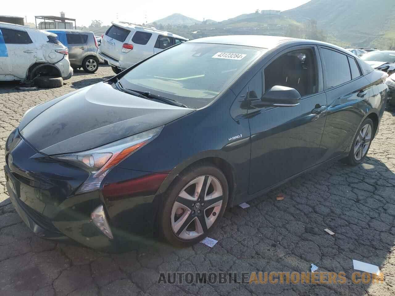 JTDKARFU3H3537234 TOYOTA PRIUS 2017