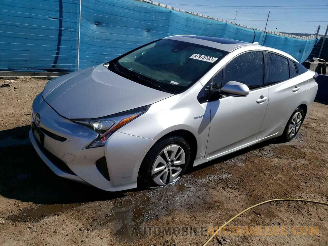 JTDKARFU3H3542756 TOYOTA PRIUS 2017