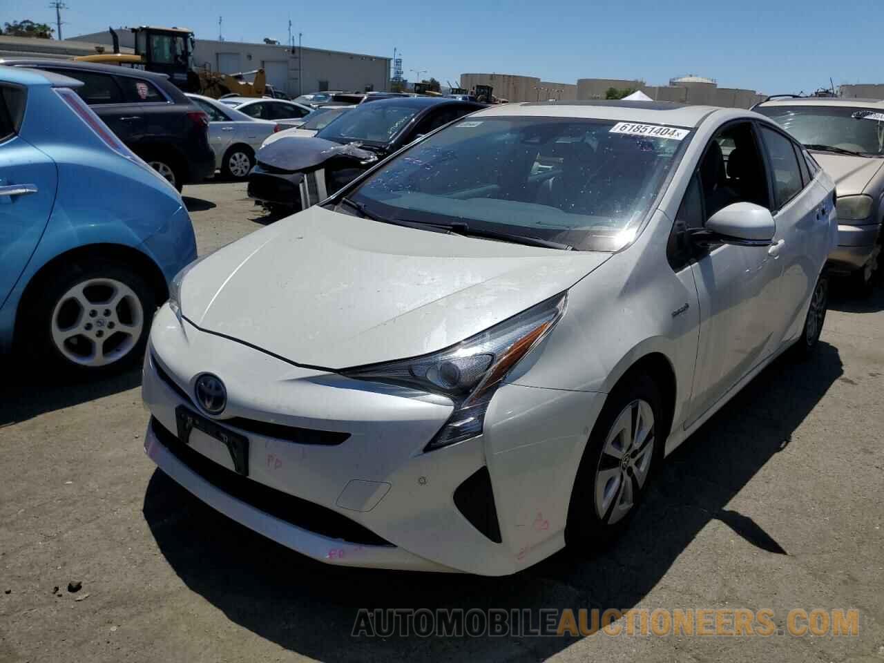 JTDKARFU3J3055403 TOYOTA PRIUS 2018