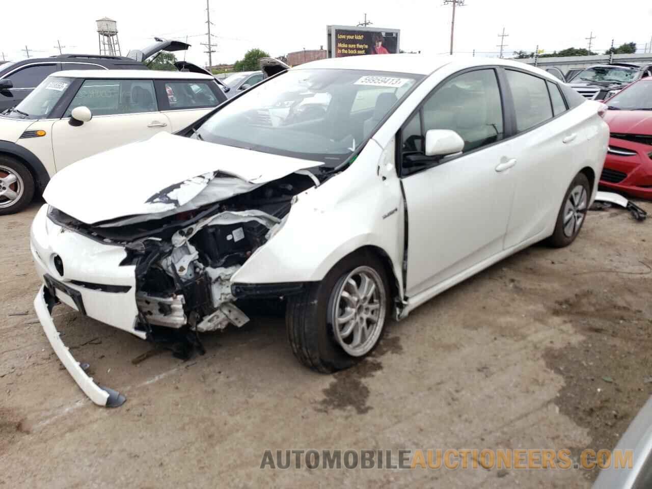 JTDKARFU3J3057281 TOYOTA PRIUS 2018