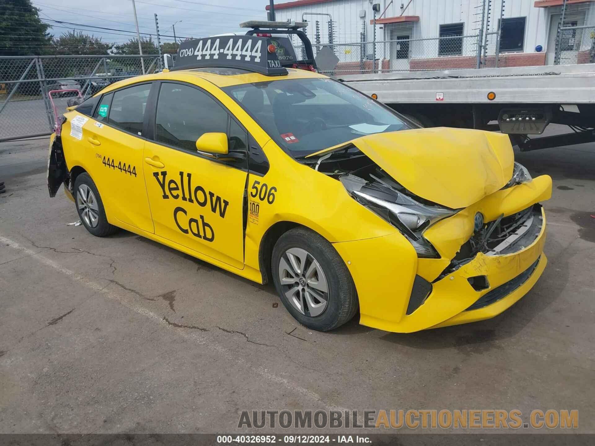 JTDKARFU3J3062853 TOYOTA PRIUS 2018