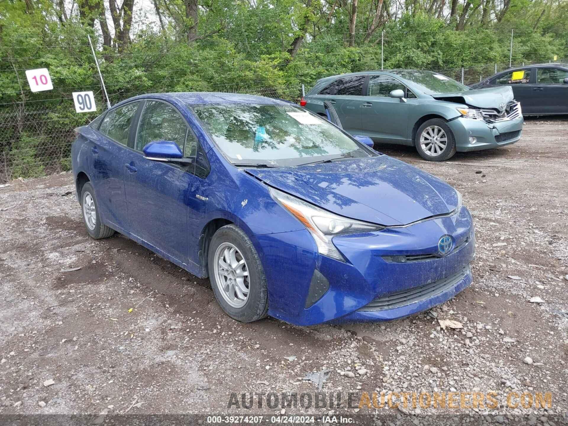 JTDKARFU3J3546280 TOYOTA PRIUS 2018