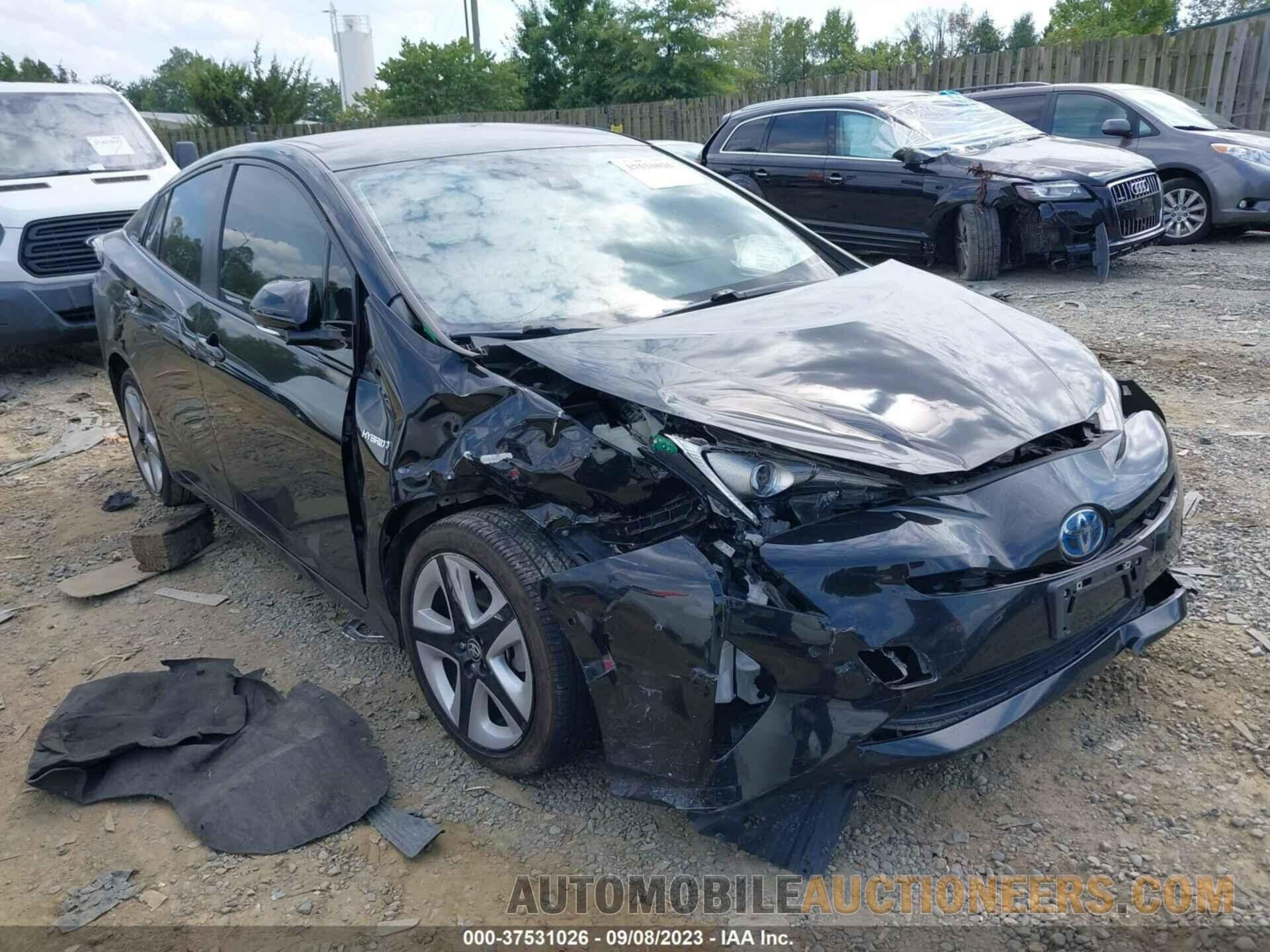 JTDKARFU3J3546991 TOYOTA PRIUS 2018