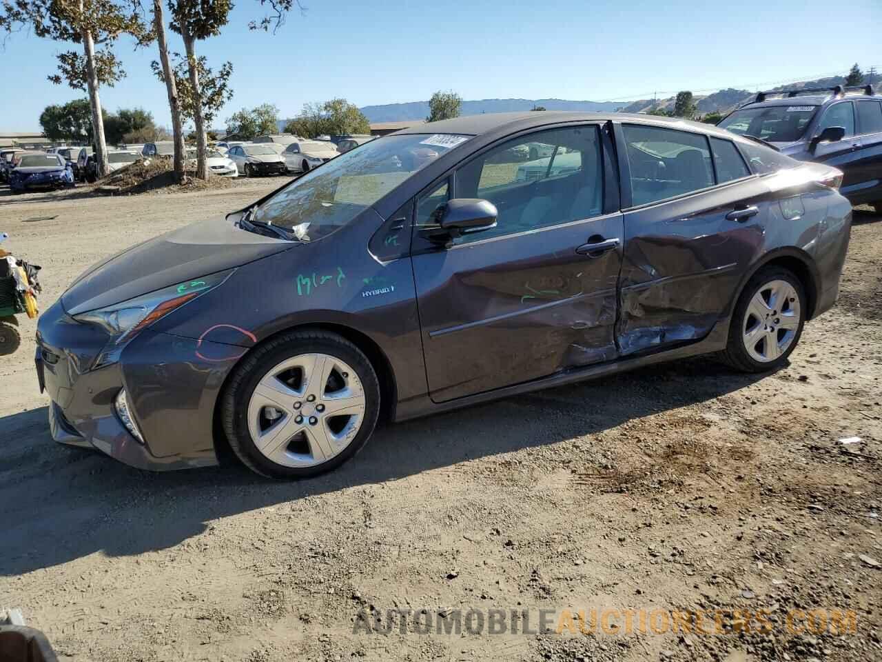 JTDKARFU3J3548191 TOYOTA PRIUS 2018