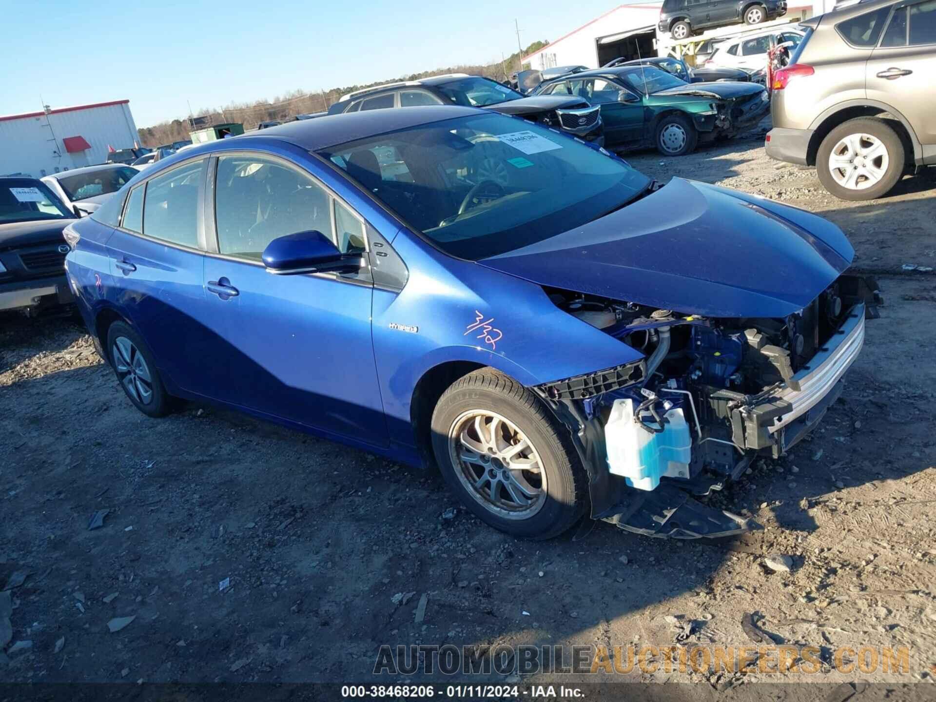 JTDKARFU3J3549390 TOYOTA PRIUS 2018