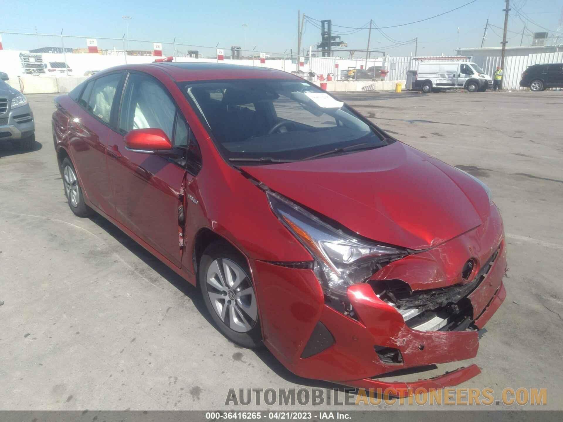 JTDKARFU3J3554086 TOYOTA PRIUS 2018