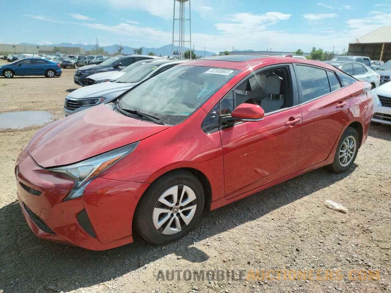 JTDKARFU3J3554332 TOYOTA PRIUS 2018