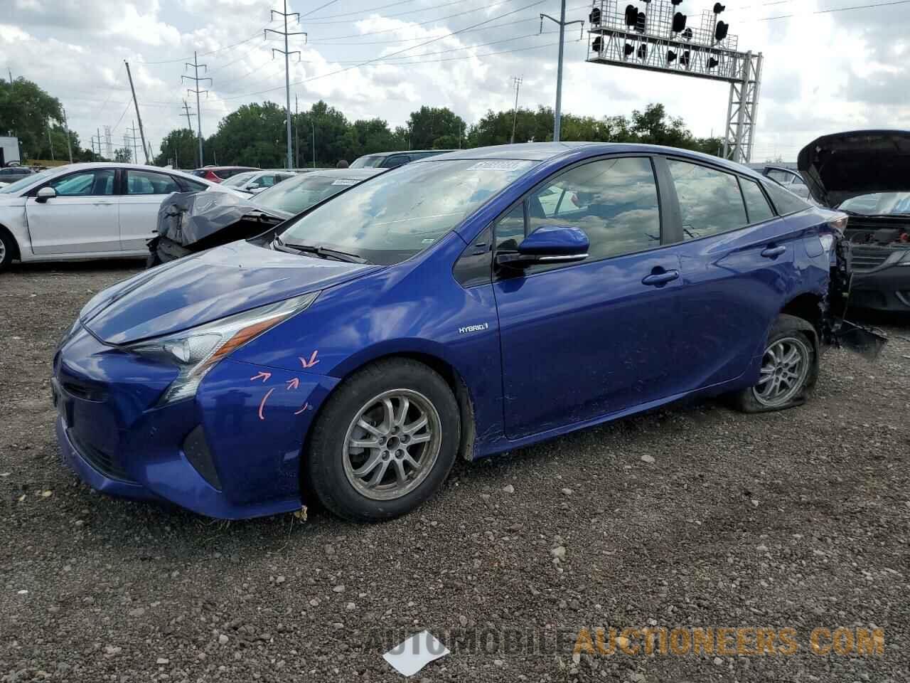 JTDKARFU3J3554539 TOYOTA PRIUS 2018