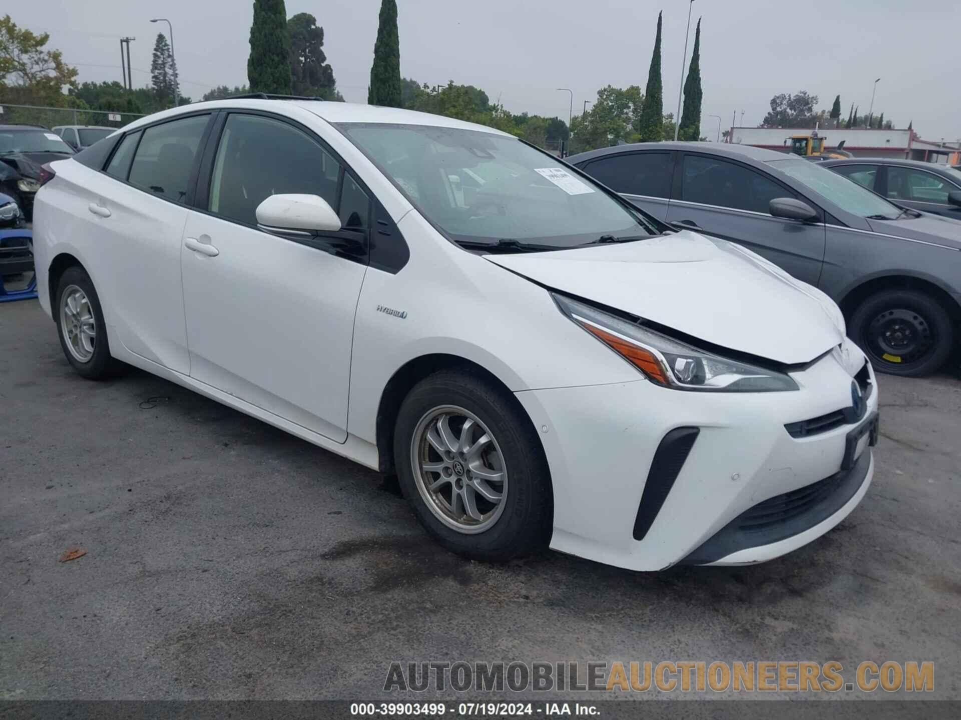 JTDKARFU3K3068993 TOYOTA PRIUS 2019