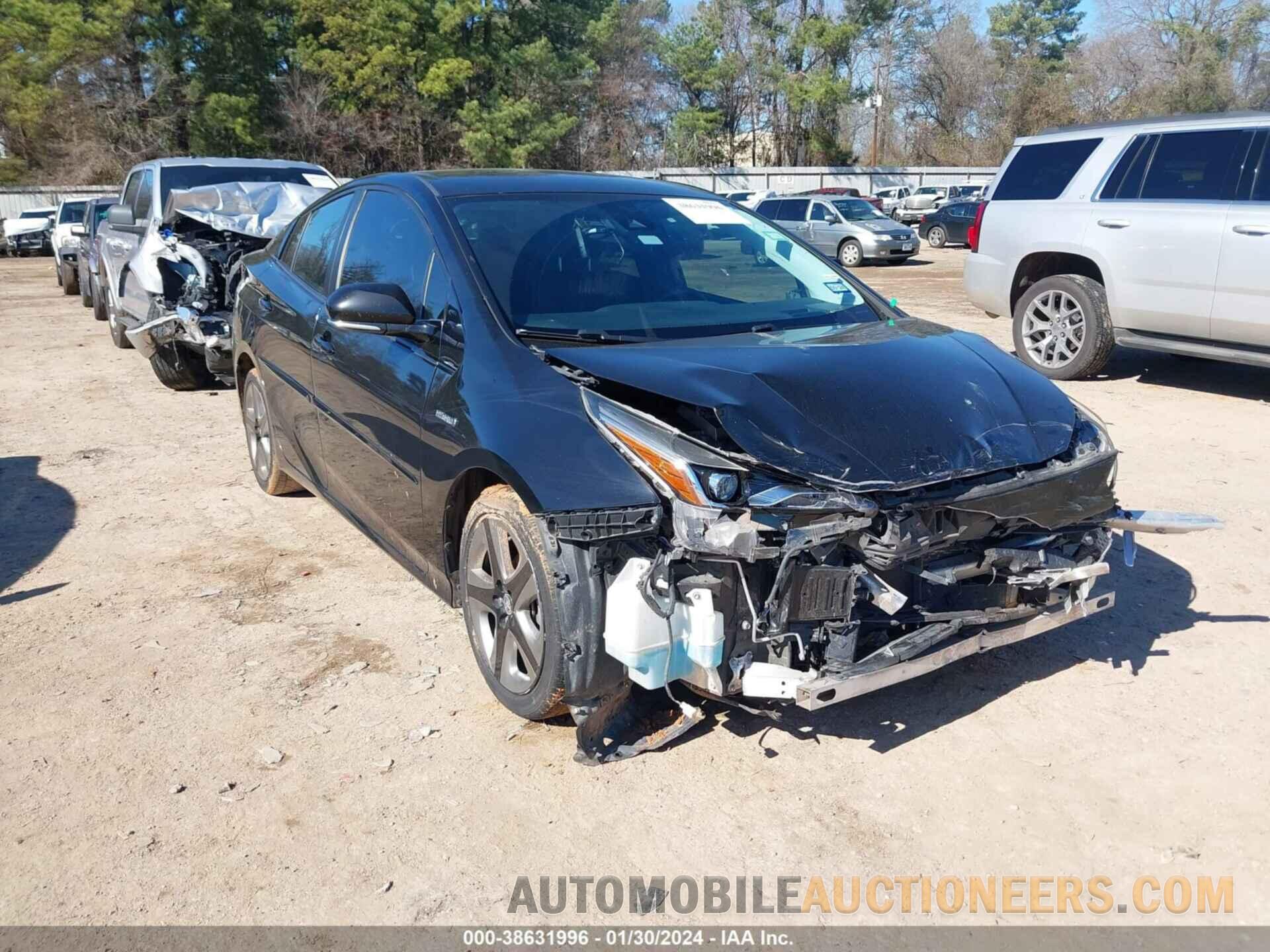 JTDKARFU3K3075412 TOYOTA PRIUS 2019