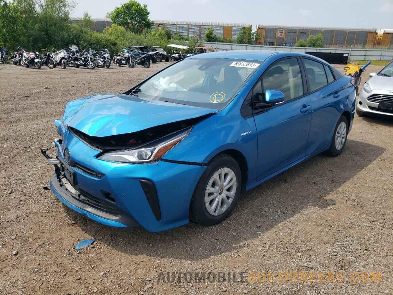 JTDKARFU3K3075829 TOYOTA PRIUS 2019