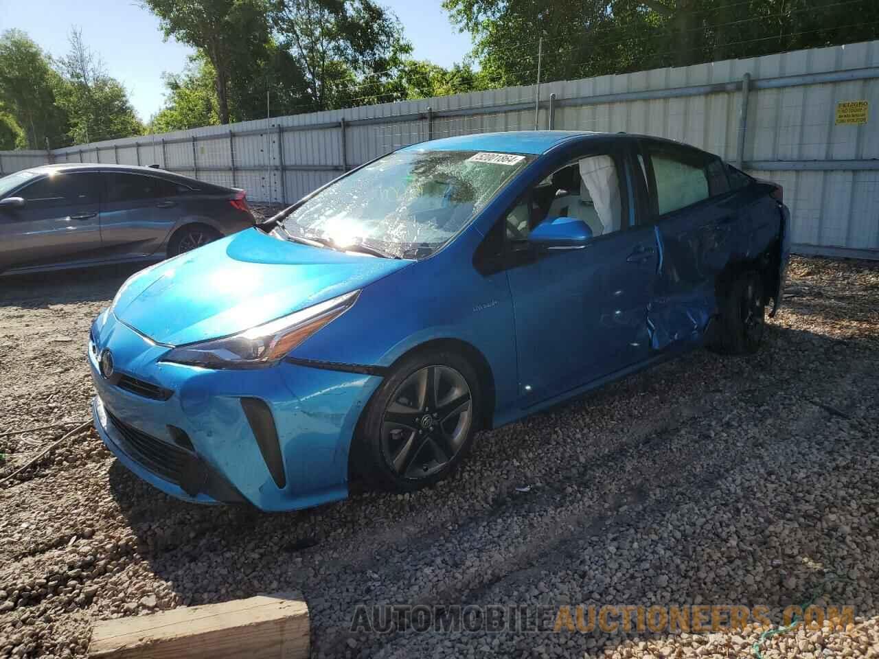 JTDKARFU3K3076625 TOYOTA PRIUS 2019