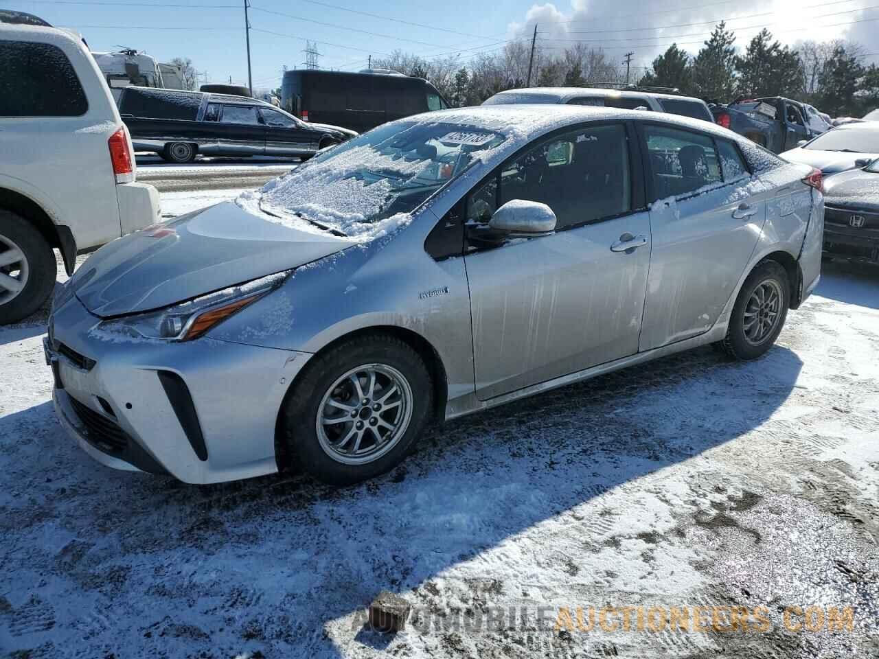 JTDKARFU3K3077063 TOYOTA PRIUS 2019