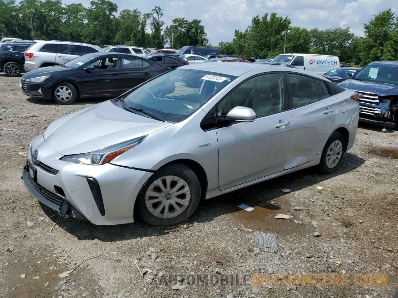 JTDKARFU3K3080772 TOYOTA PRIUS 2019