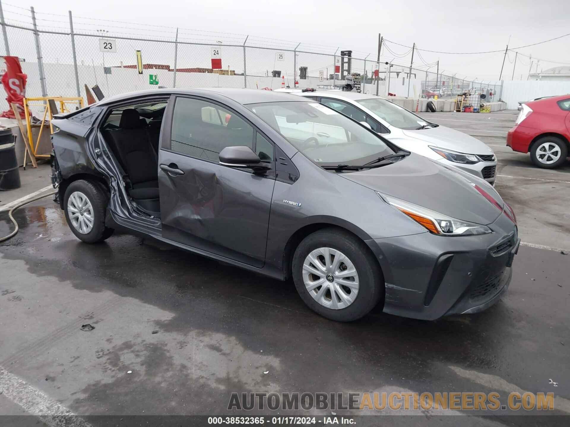 JTDKARFU3K3082473 TOYOTA PRIUS 2019