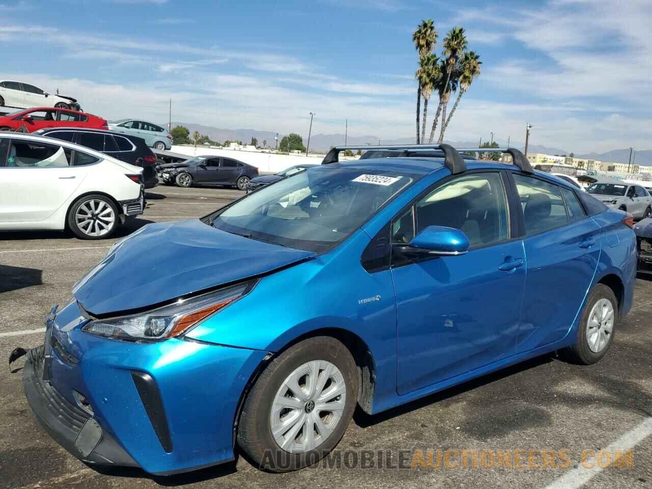 JTDKARFU3K3088497 TOYOTA PRIUS 2019