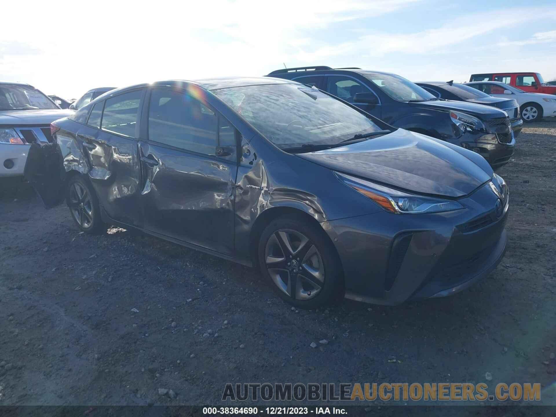 JTDKARFU3K3091058 TOYOTA PRIUS 2019