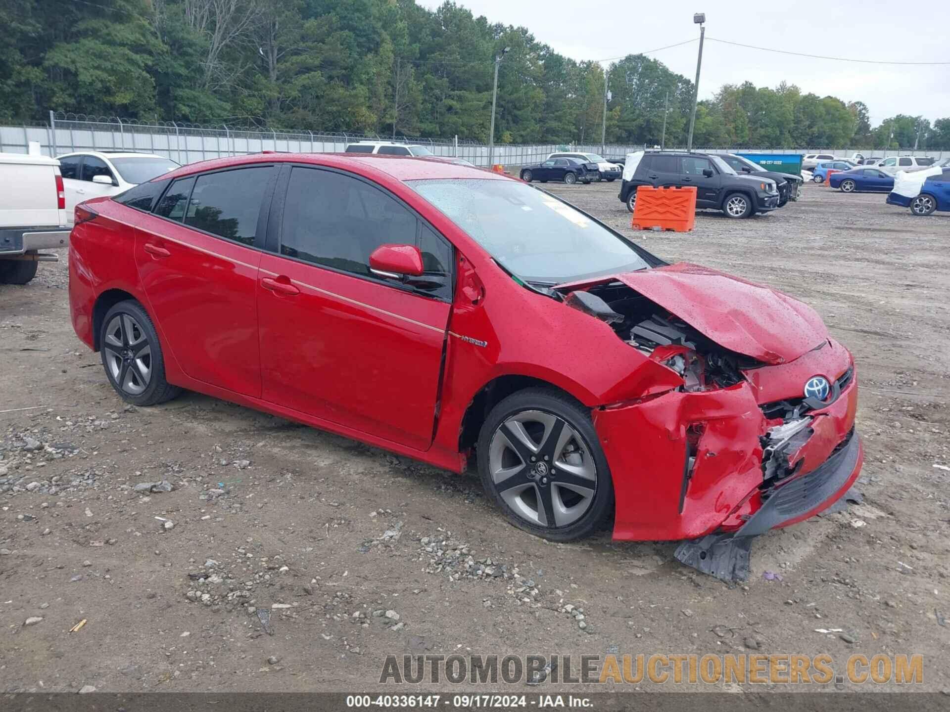 JTDKARFU3K3092520 TOYOTA PRIUS 2019