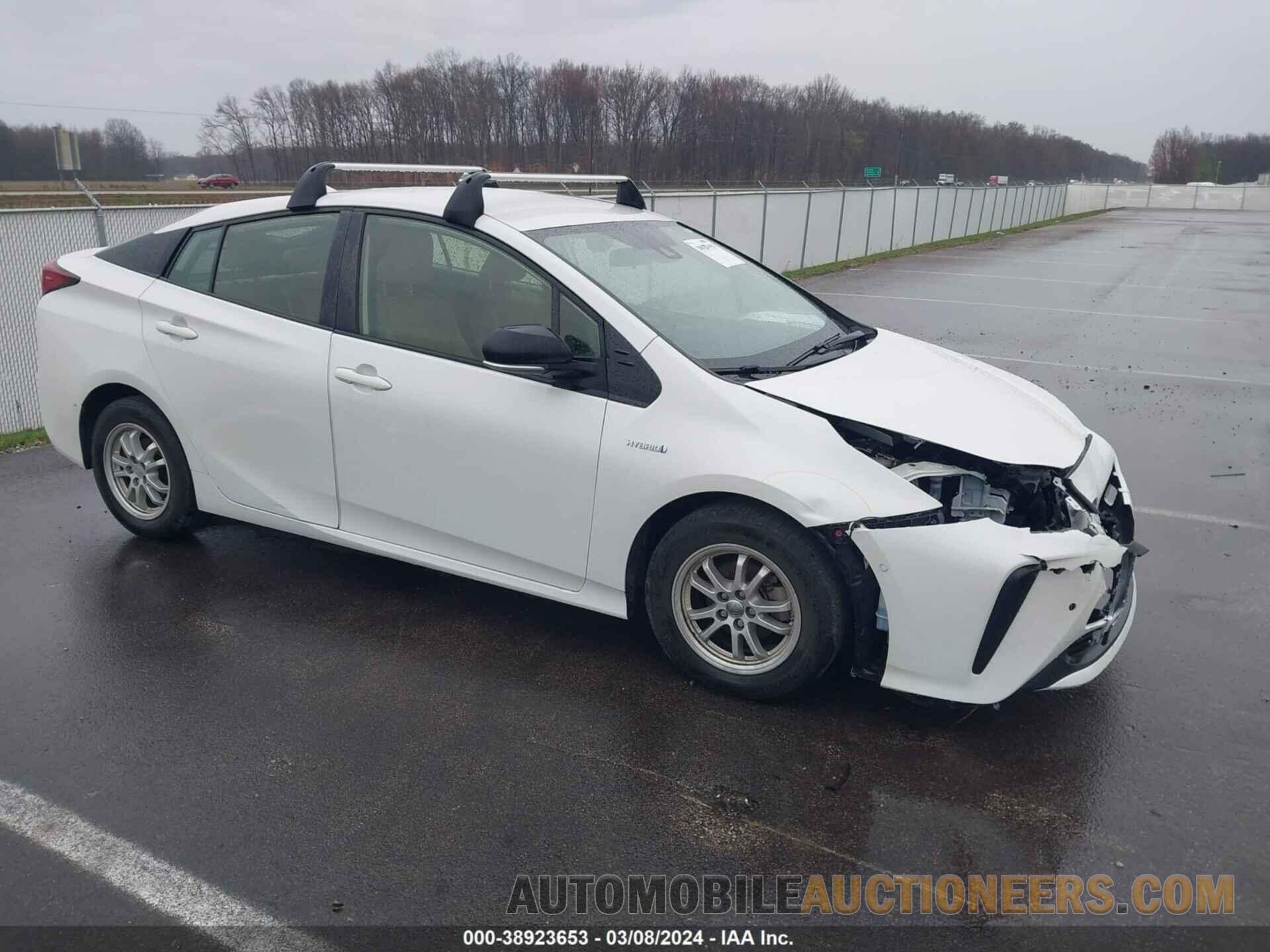 JTDKARFU3K3095353 TOYOTA PRIUS 2019