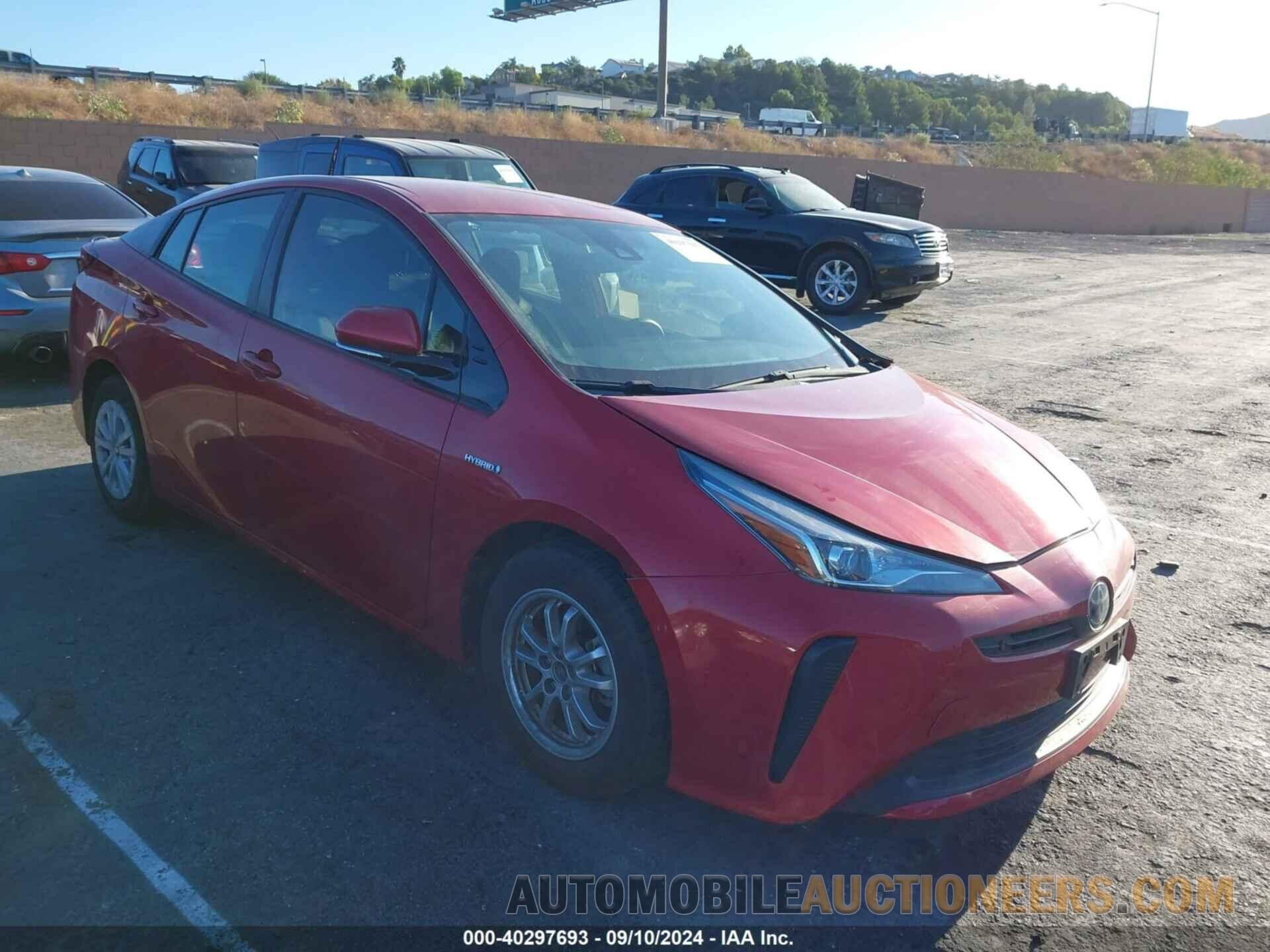 JTDKARFU3K3097278 TOYOTA PRIUS 2019