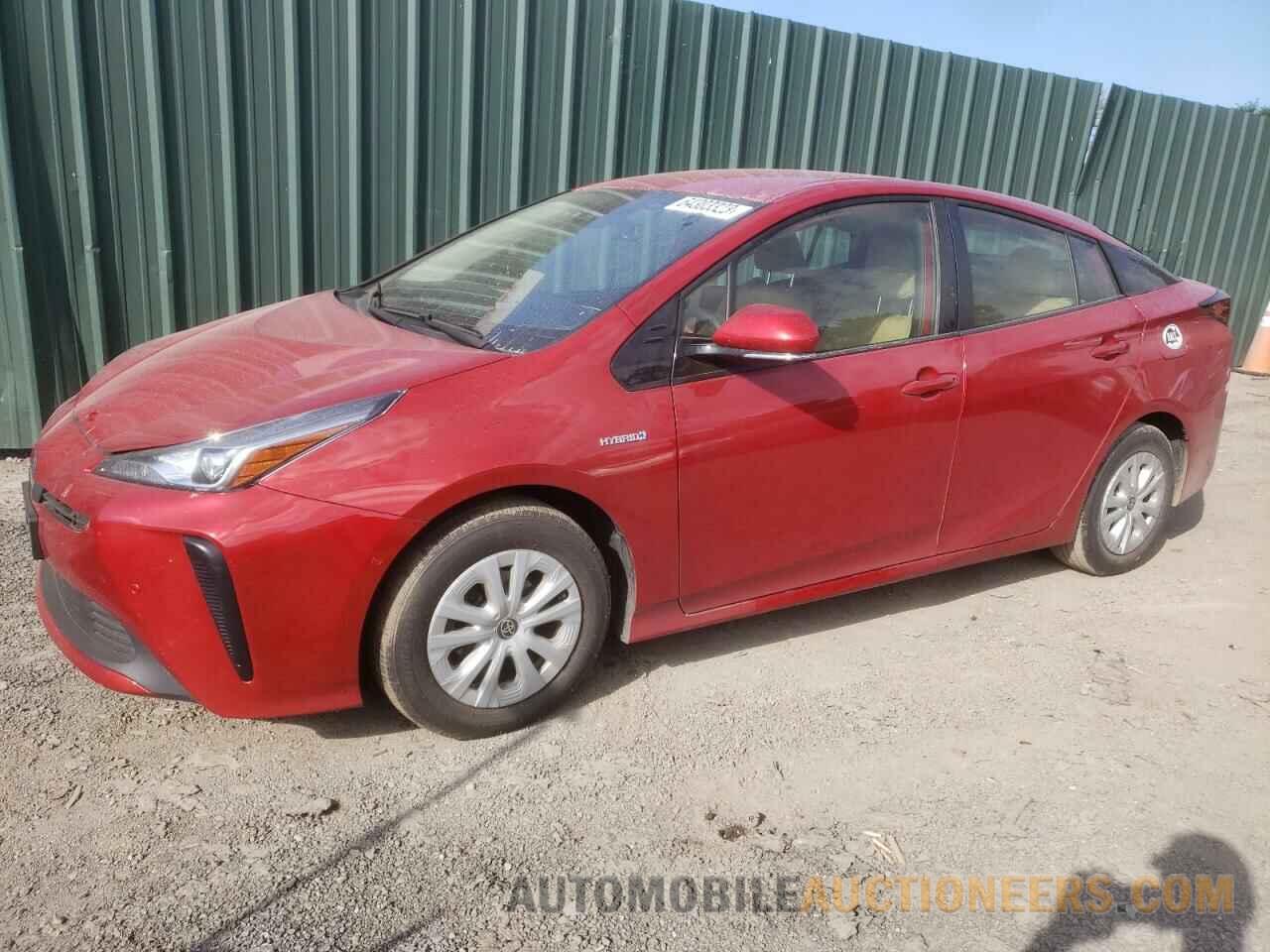 JTDKARFU3K3098365 TOYOTA PRIUS 2019