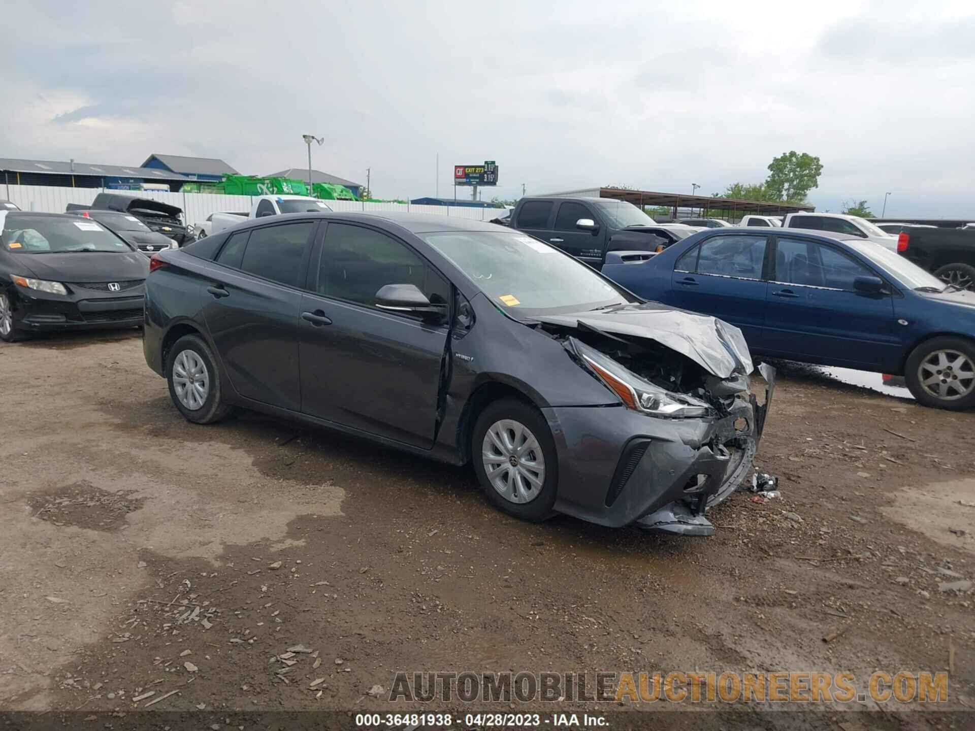 JTDKARFU3L3114436 TOYOTA PRIUS 2020