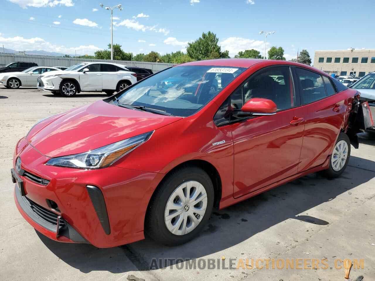 JTDKARFU3L3115280 TOYOTA PRIUS 2020