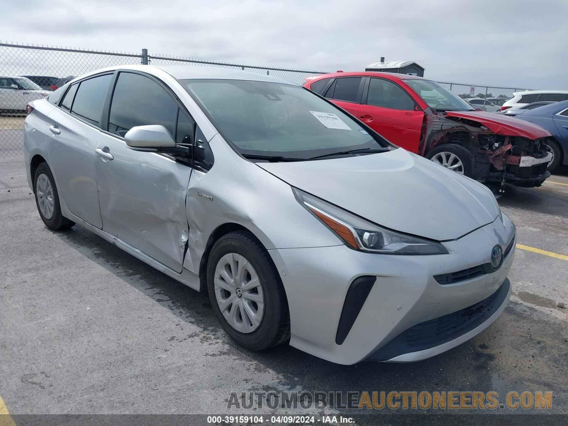 JTDKARFU3L3118440 TOYOTA PRIUS 2020