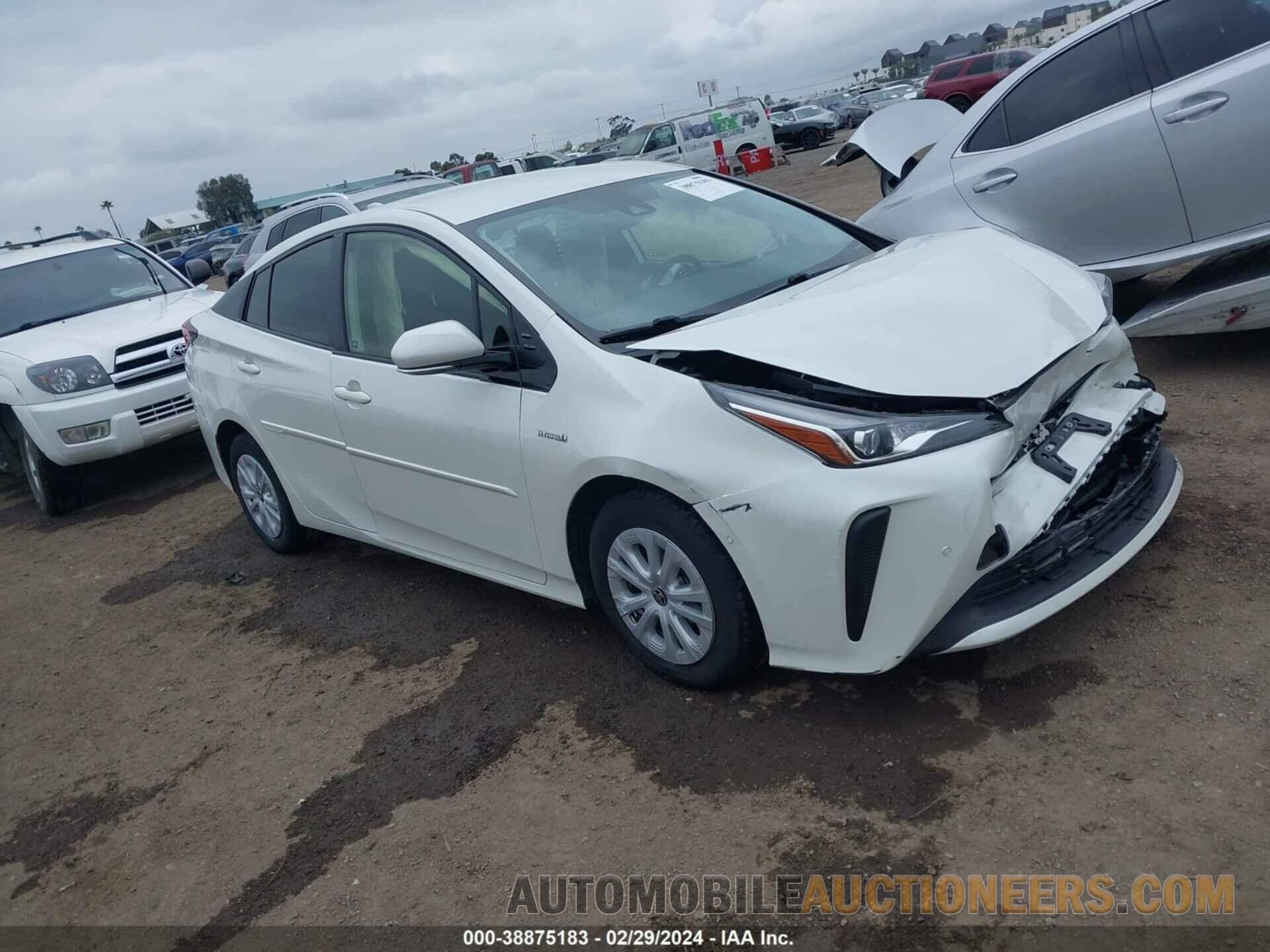 JTDKARFU3L3120642 TOYOTA PRIUS 2020