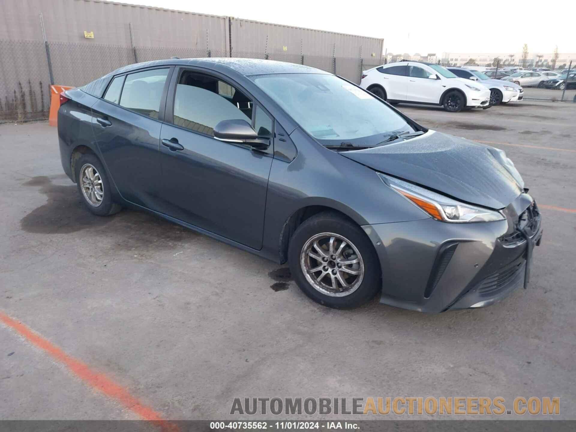 JTDKARFU3L3122214 TOYOTA PRIUS 2020