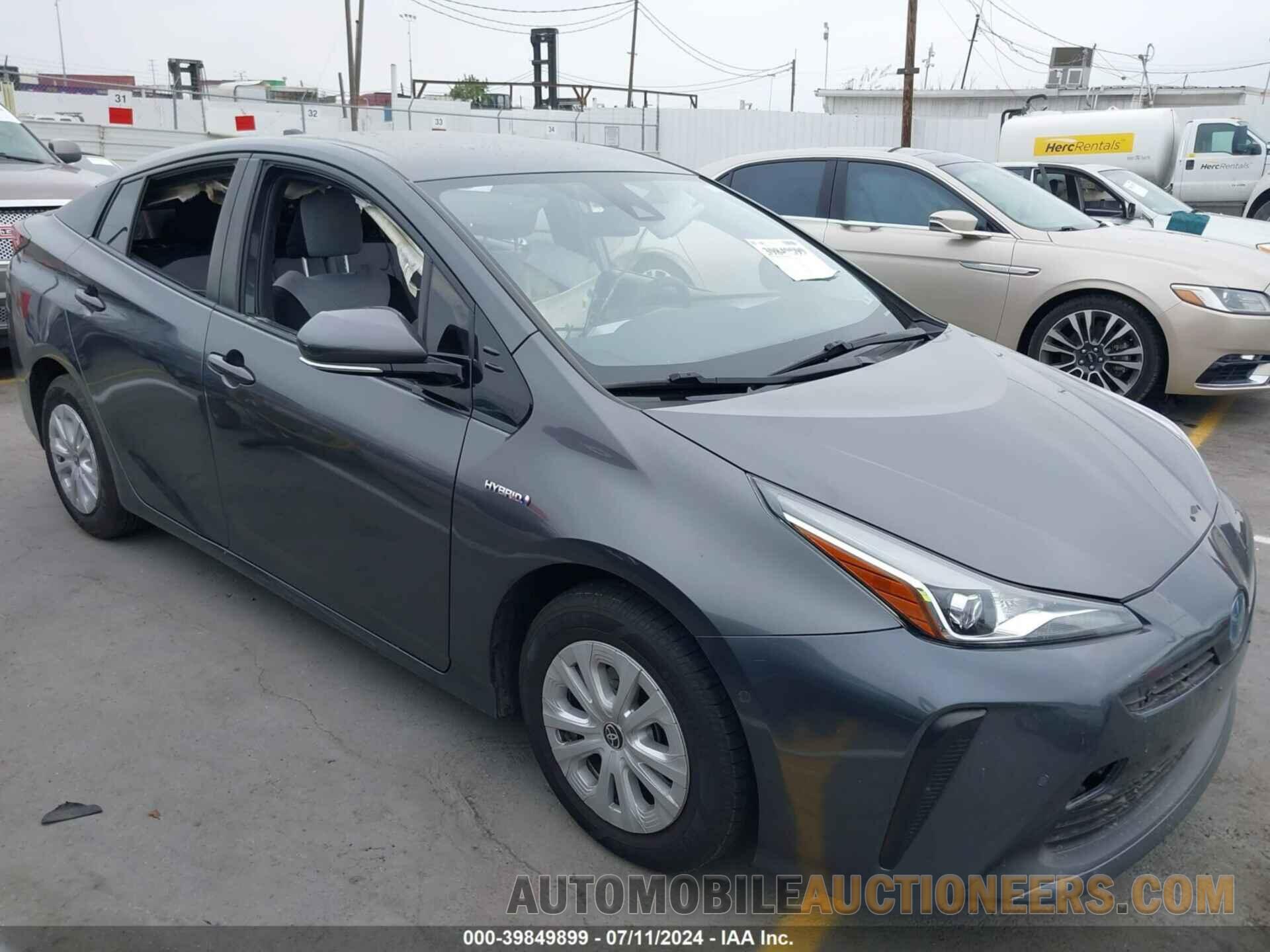 JTDKARFU3L3125338 TOYOTA PRIUS 2020