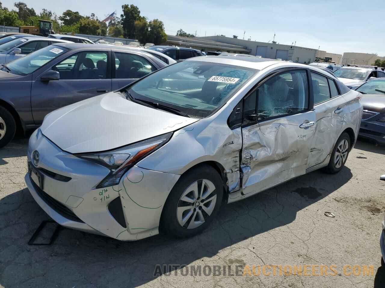 JTDKARFU4G3023424 TOYOTA PRIUS 2016