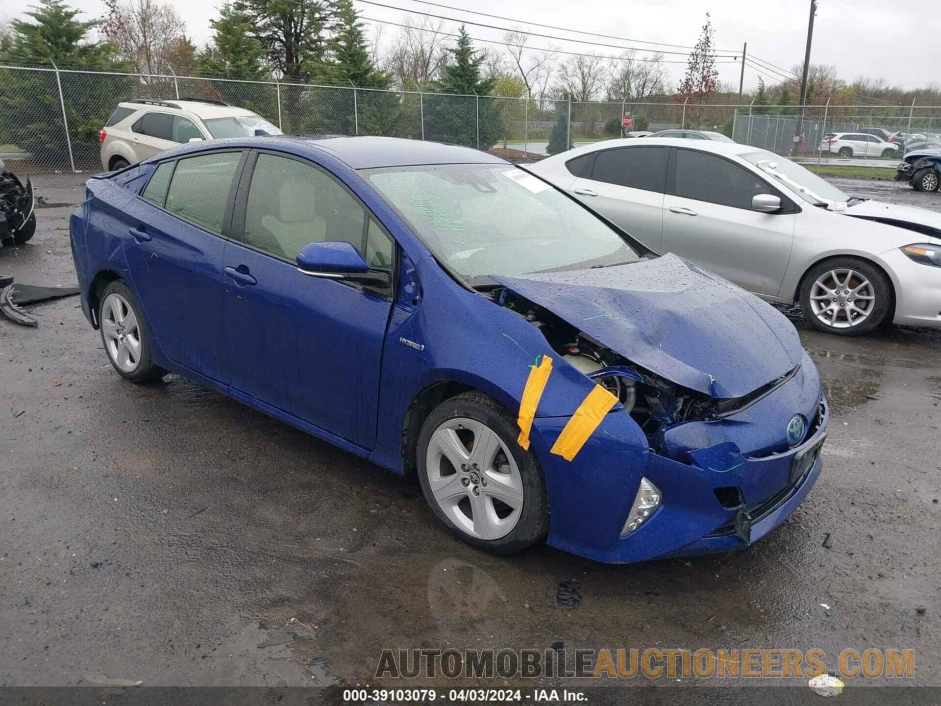 JTDKARFU4G3503009 TOYOTA PRIUS 2016