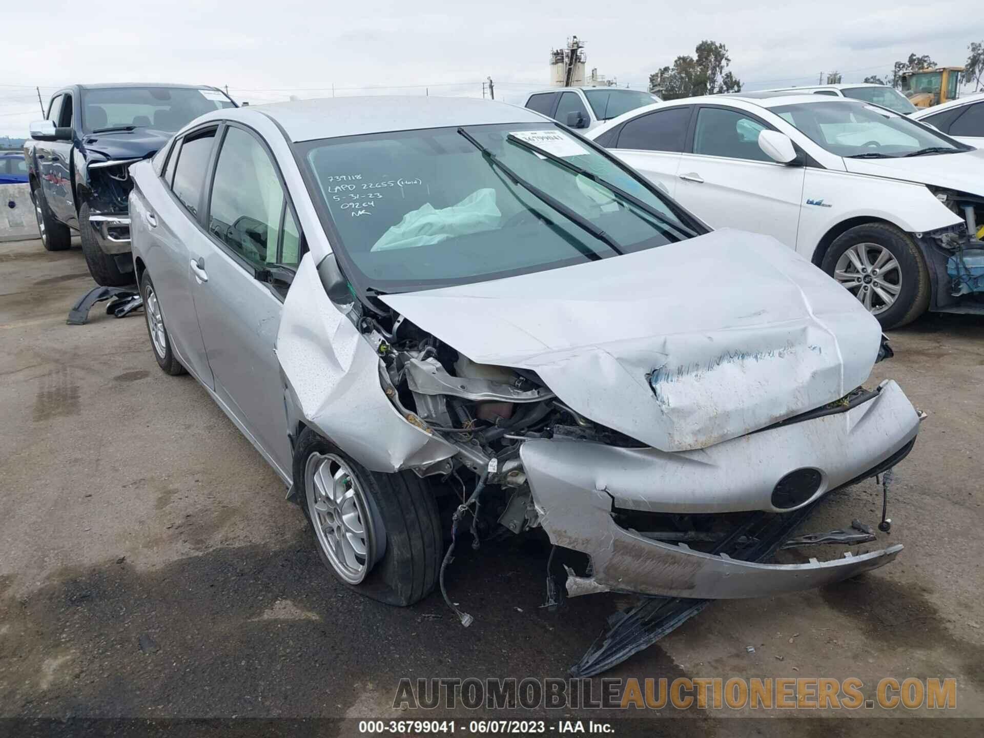 JTDKARFU4G3511420 TOYOTA PRIUS 2016